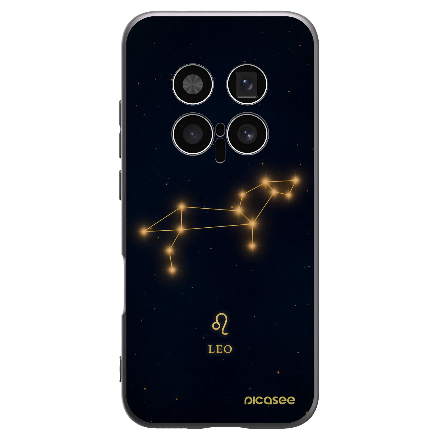 Picasee fekete szilikon tok az alábbi mobiltelefonokra Honor Magic8 Pro 5G - LEO