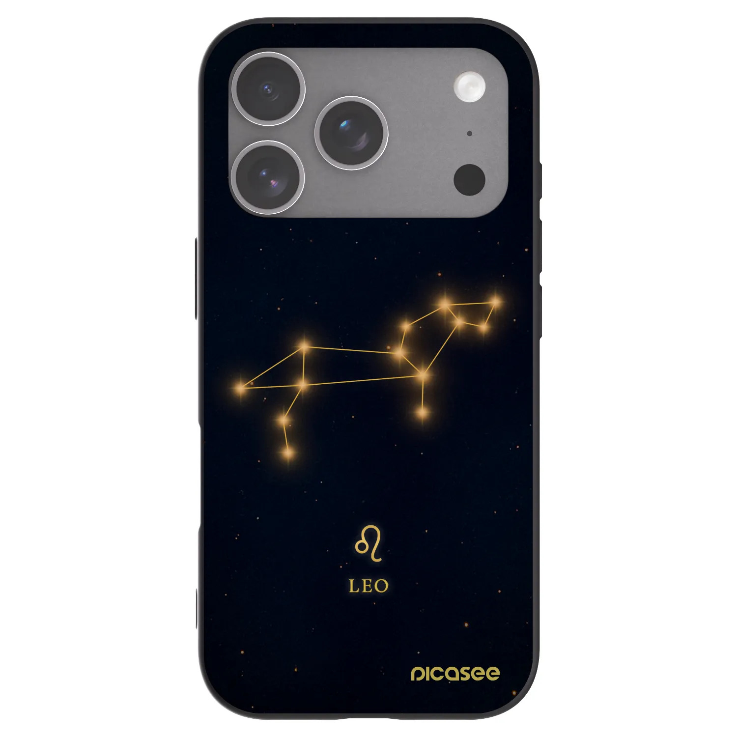 Picasee fekete szilikon tok az alábbi mobiltelefonokra Apple iPhone 18 Pro - LEO