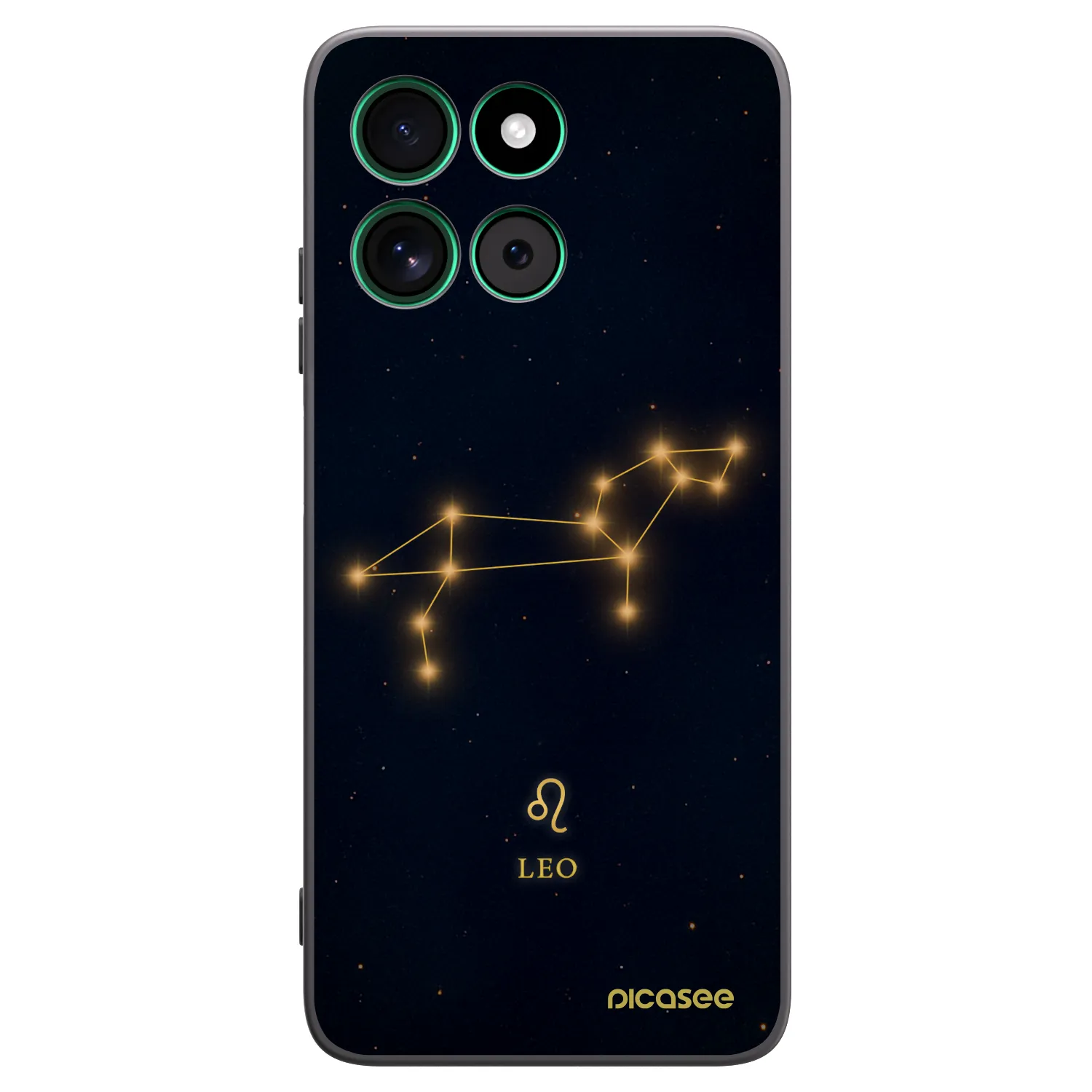 Picasee fekete szilikon tok az alábbi mobiltelefonokra Motorola Moto G57 Power - LEO