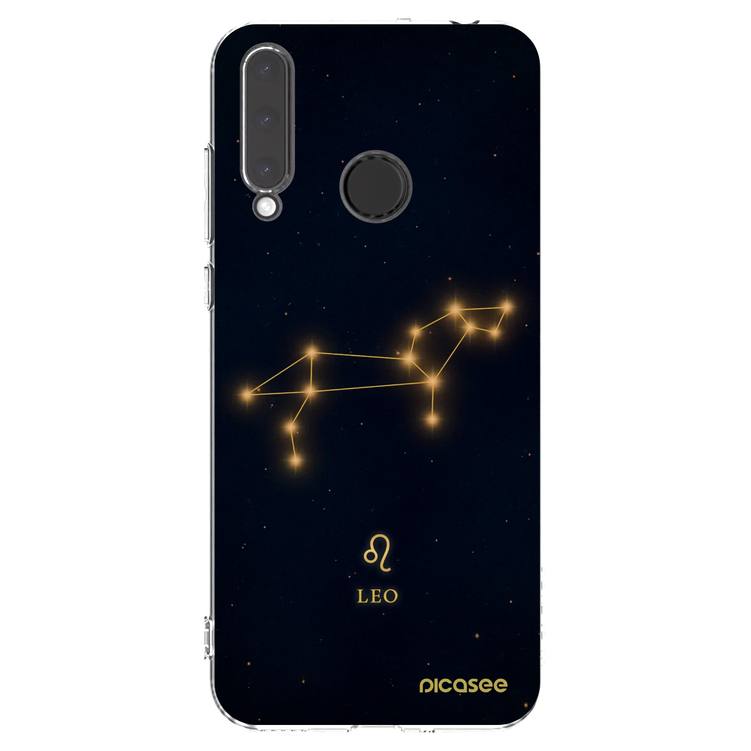 Picasee átlátszó szilikon tok az alábbi mobiltelefonokra Honor 20 Lite - LEO