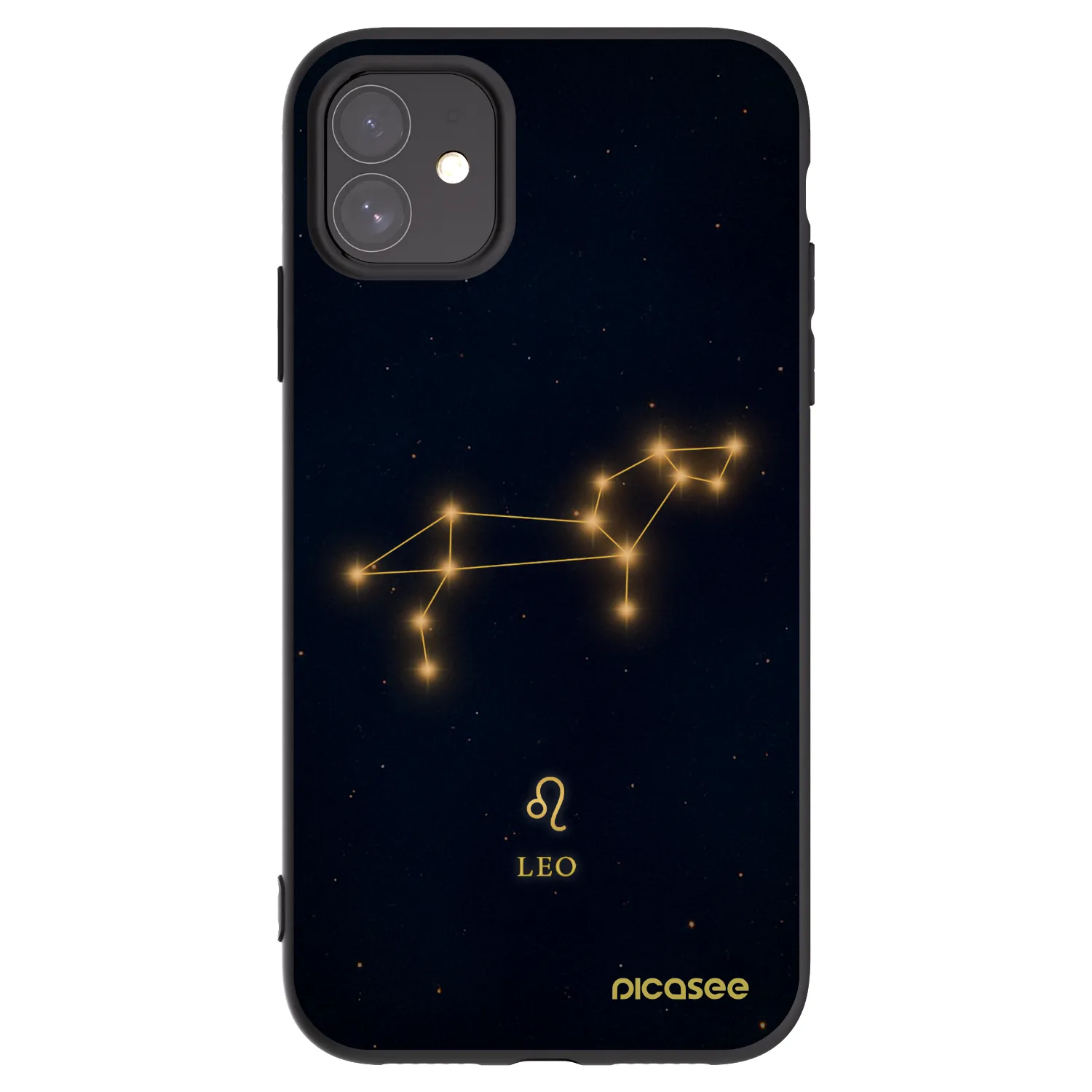 Picasee fekete szilikon tok az alábbi mobiltelefonokra Apple iPhone 11 - LEO