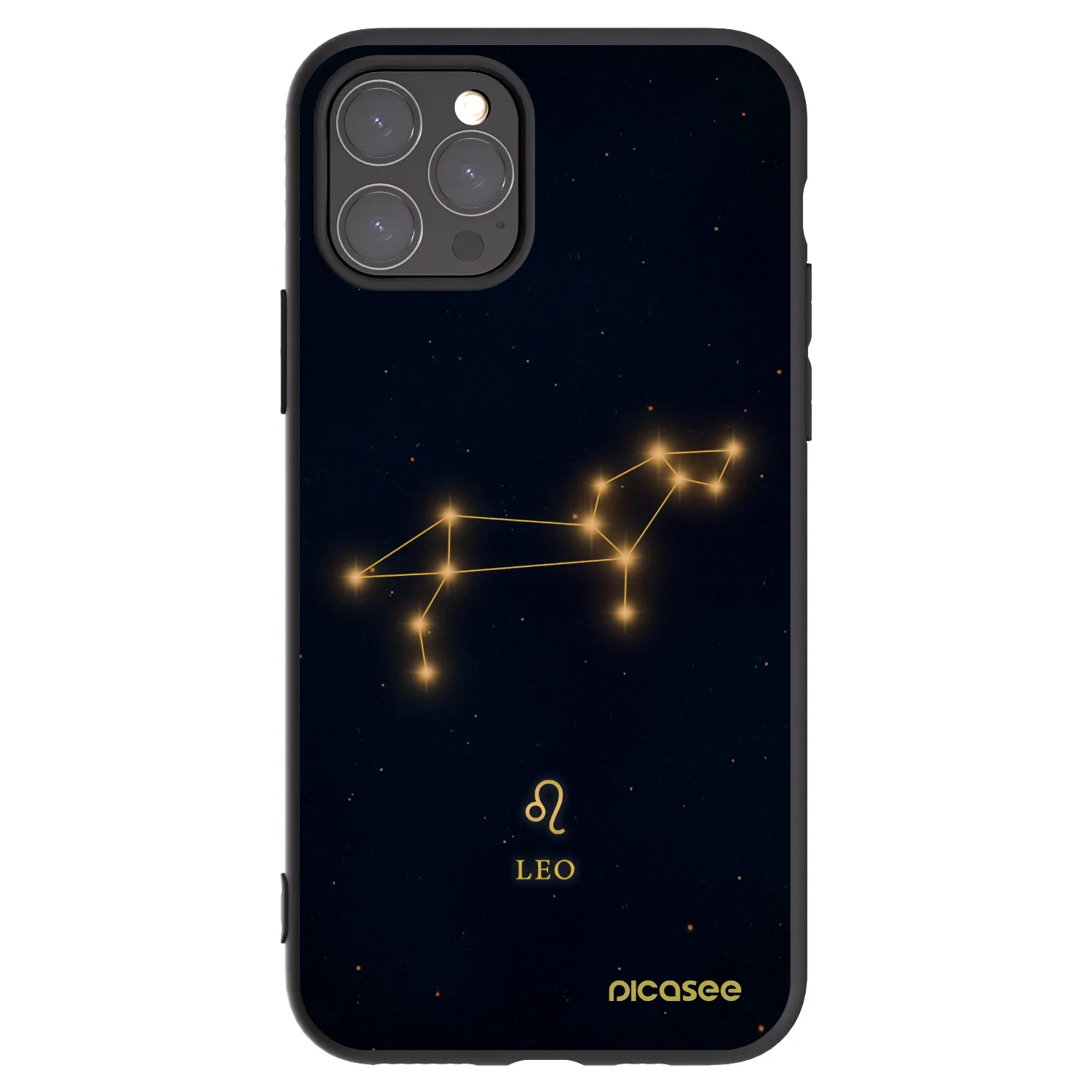 Picasee fekete szilikon tok az alábbi mobiltelefonokra Apple iPhone 11 Pro - LEO