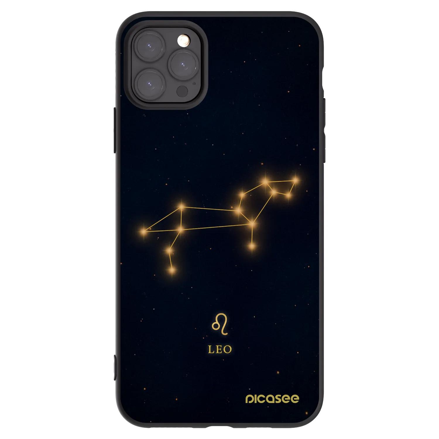 Picasee fekete szilikon tok az alábbi mobiltelefonokra Apple iPhone 11 Pro Max - LEO