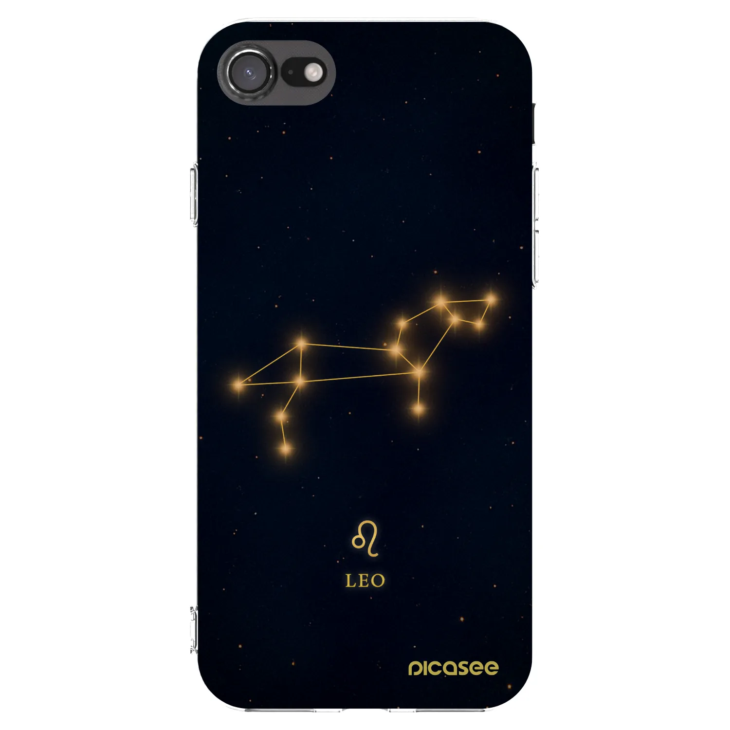 Picasee átlátszó szilikon tok az alábbi mobiltelefonokra Apple iPhone 8 - LEO