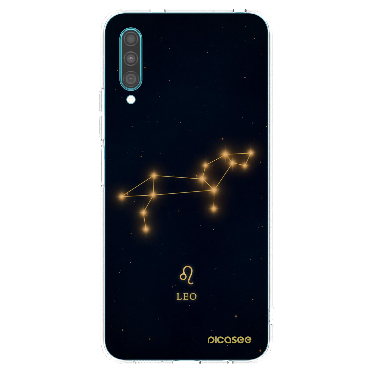 Picasee átlátszó szilikon tok az alábbi mobiltelefonokra Samsung Galaxy A30s A307F - LEO