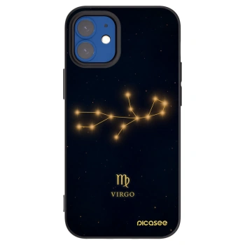 Picasee fekete szilikon tok az alábbi mobiltelefonokra Apple iPhone 12 mini - VIRGO