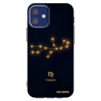 Picasee átlátszó szilikon tok az alábbi mobiltelefonokra Apple iPhone 12 mini - VIRGO