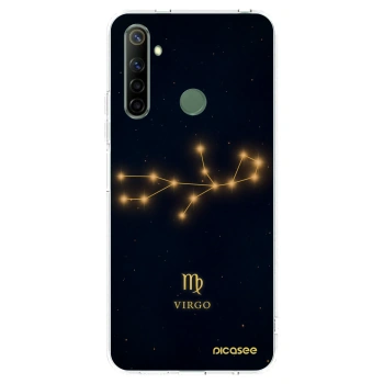 Picasee átlátszó szilikon tok az alábbi mobiltelefonokra Realme 6i - VIRGO