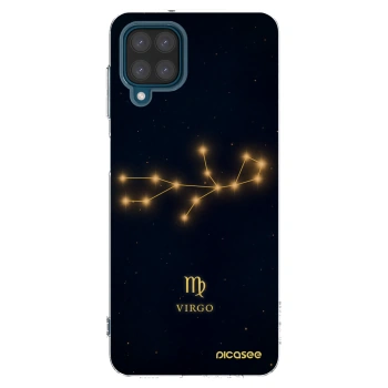 Picasee átlátszó szilikon tok az alábbi mobiltelefonokra Samsung Galaxy A12 A125F - VIRGO