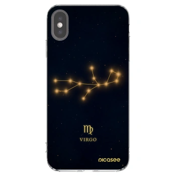 Picasee átlátszó szilikon tok az alábbi mobiltelefonokra Apple iPhone XS Max - VIRGO