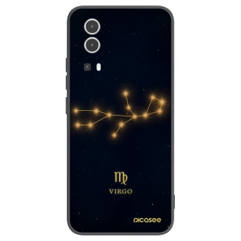 Picasee fekete szilikon tok az alábbi mobiltelefonokra Vivo Y72 5G - VIRGO