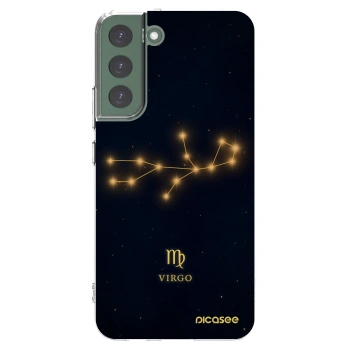 Picasee átlátszó szilikon tok az alábbi mobiltelefonokra Samsung Galaxy S22+ 5G - VIRGO