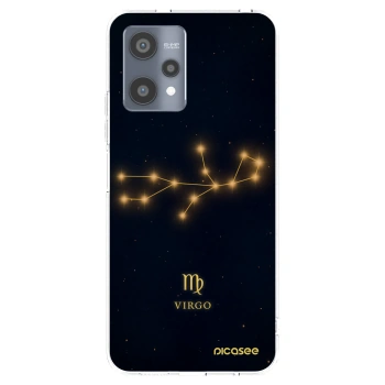 Picasee átlátszó szilikon tok az alábbi mobiltelefonokra Realme 9 Pro 5G - VIRGO