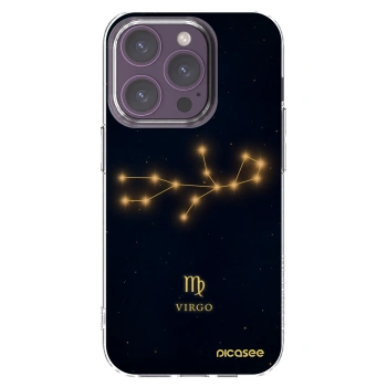 Picasee átlátszó szilikon tok az alábbi mobiltelefonokra Apple iPhone 14 Pro - VIRGO