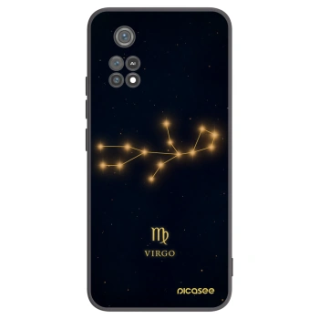 Picasee fekete szilikon tok az alábbi mobiltelefonokra Xiaomi Poco M4 Pro - VIRGO