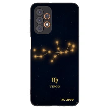 Picasee fekete szilikon tok az alábbi mobiltelefonokra Samsung Galaxy A23 A235F 4G - VIRGO