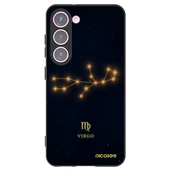 Picasee fekete szilikon tok az alábbi mobiltelefonokra Samsung Galaxy S23 5G - VIRGO