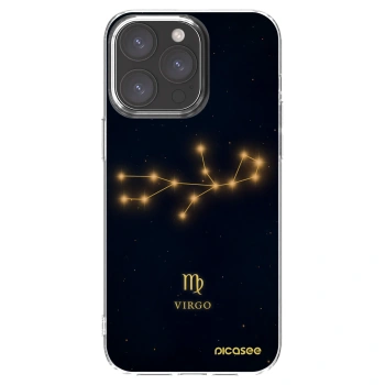 Picasee átlátszó szilikon tok az alábbi mobiltelefonokra Apple iPhone 15 Pro Max - VIRGO