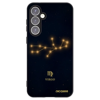 Picasee fekete szilikon tok az alábbi mobiltelefonokra Samsung Galaxy S23 FE S711B - VIRGO