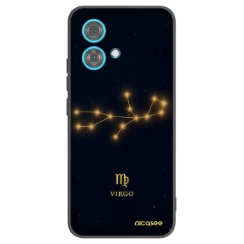 Picasee fekete szilikon tok az alábbi mobiltelefonokra Motorola Edge 40 Neo - VIRGO