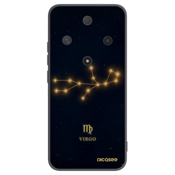 Picasee fekete szilikon tok az alábbi mobiltelefonokra Honor Magic6 Lite 5G - VIRGO