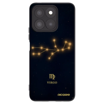 Picasee fekete szilikon tok az alábbi mobiltelefonokra Honor X8b - VIRGO