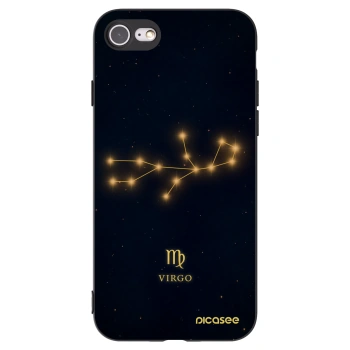 Picasee fekete szilikon tok az alábbi mobiltelefonokra Apple iPhone 8 - VIRGO