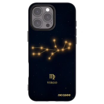 Picasee fekete szilikon tok az alábbi mobiltelefonokra Apple iPhone 16 Pro Max - VIRGO