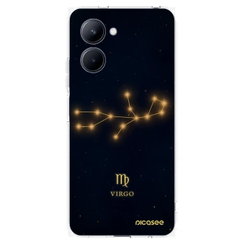 Picasee átlátszó szilikon tok az alábbi mobiltelefonokra Realme C33 (2023) - VIRGO