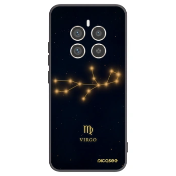Picasee fekete szilikon tok az alábbi mobiltelefonokra Realme 12 Pro 5G - VIRGO
