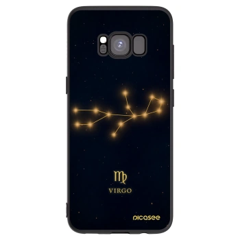 Picasee fekete szilikon tok az alábbi mobiltelefonokra Samsung Galaxy S8 G950F - VIRGO