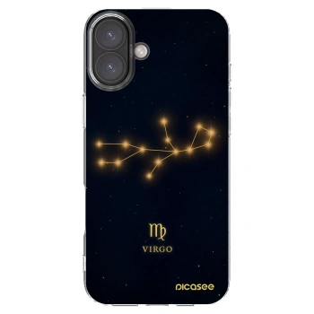 Picasee átlátszó szilikon tok az alábbi mobiltelefonokra Apple iPhone 16 Plus - VIRGO