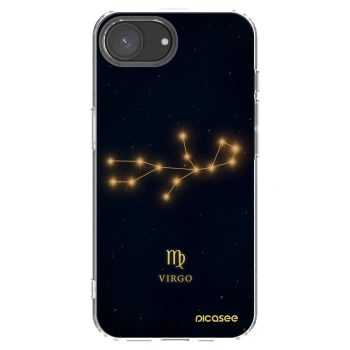 Picasee átlátszó szilikon tok az alábbi mobiltelefonokra Apple iPhone 16e - VIRGO