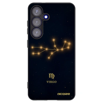 Picasee fekete szilikon tok az alábbi mobiltelefonokra Samsung Galaxy S25 5G - VIRGO