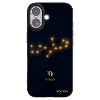 Picasee fekete szilikon tok az alábbi mobiltelefonokra Apple iPhone 17 - VIRGO