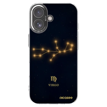 Picasee átlátszó szilikon tok az alábbi mobiltelefonokra Apple iPhone 17 - VIRGO