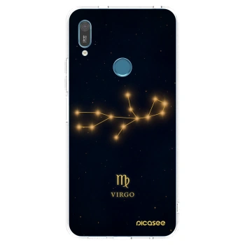 Picasee átlátszó szilikon tok az alábbi mobiltelefonokra Huawei Y6 2019 - VIRGO