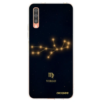 Picasee átlátszó szilikon tok az alábbi mobiltelefonokra Samsung Galaxy A70 A705F - VIRGO