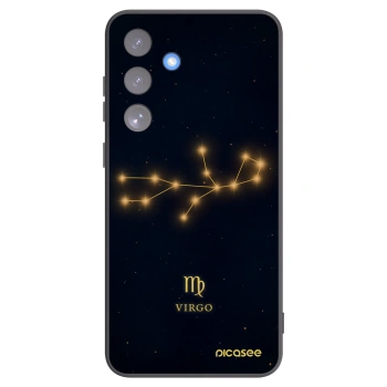 Picasee fekete szilikon tok az alábbi mobiltelefonokra Samsung Galaxy S25 FE 5G - VIRGO