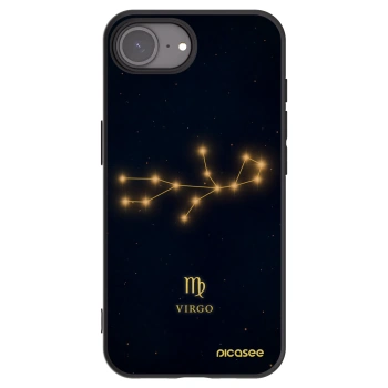 Picasee fekete szilikon tok az alábbi mobiltelefonokra Apple iPhone 17e - VIRGO