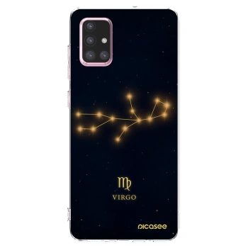 Picasee átlátszó szilikon tok az alábbi mobiltelefonokra Samsung Galaxy A71 A715F - VIRGO