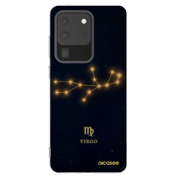 Picasee átlátszó szilikon tok az alábbi mobiltelefonokra Samsung Galaxy S20 Ultra 5G G988F - VIRGO