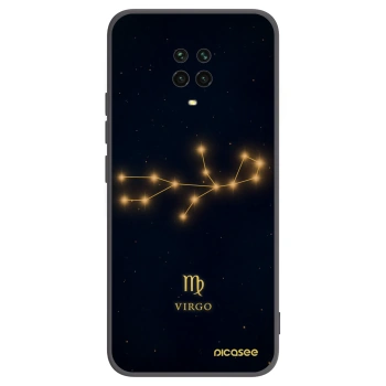Picasee fekete szilikon tok az alábbi mobiltelefonokra Xiaomi Redmi Note 9 Pro - VIRGO