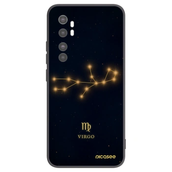 Picasee fekete szilikon tok az alábbi mobiltelefonokra Xiaomi Mi Note 10 Lite - VIRGO