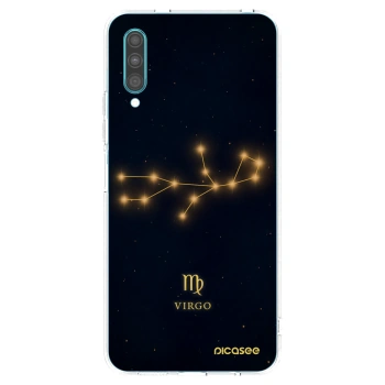 Picasee átlátszó szilikon tok az alábbi mobiltelefonokra Samsung Galaxy A30s A307F - VIRGO