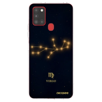 Picasee átlátszó szilikon tok az alábbi mobiltelefonokra Samsung Galaxy A21s - VIRGO