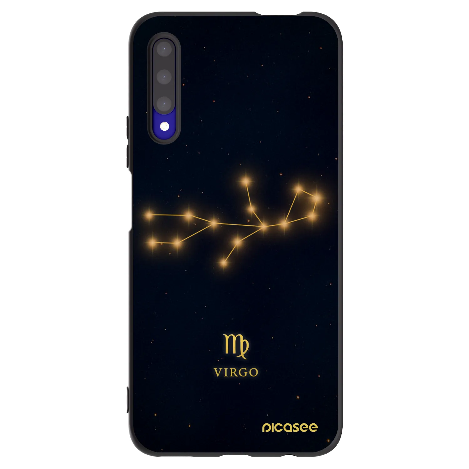 Picasee fekete szilikon tok az alábbi mobiltelefonokra Honor 9X Pro - VIRGO