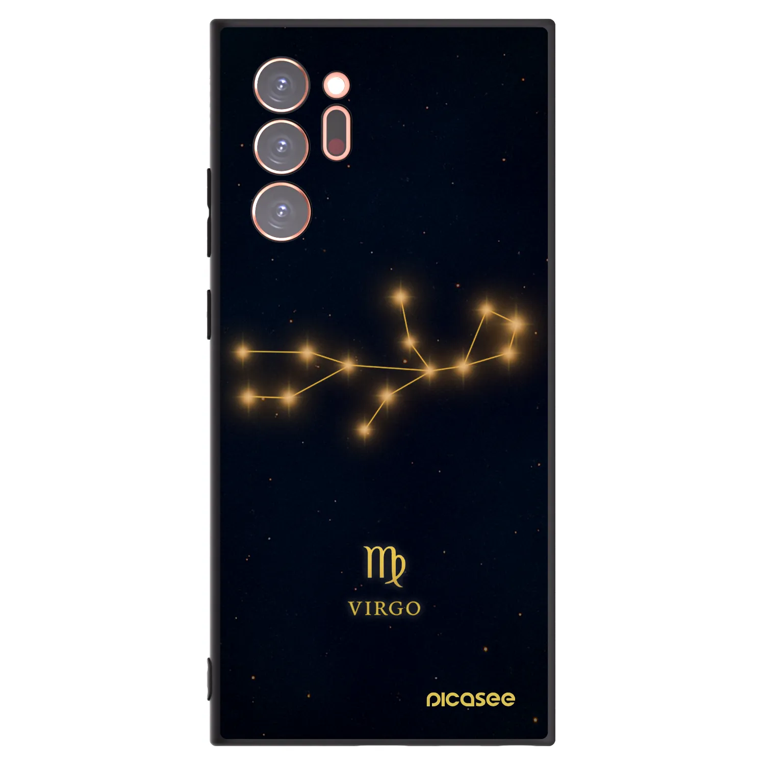 Picasee fekete szilikon tok az alábbi mobiltelefonokra Samsung Galaxy Note 20 Ultra - VIRGO
