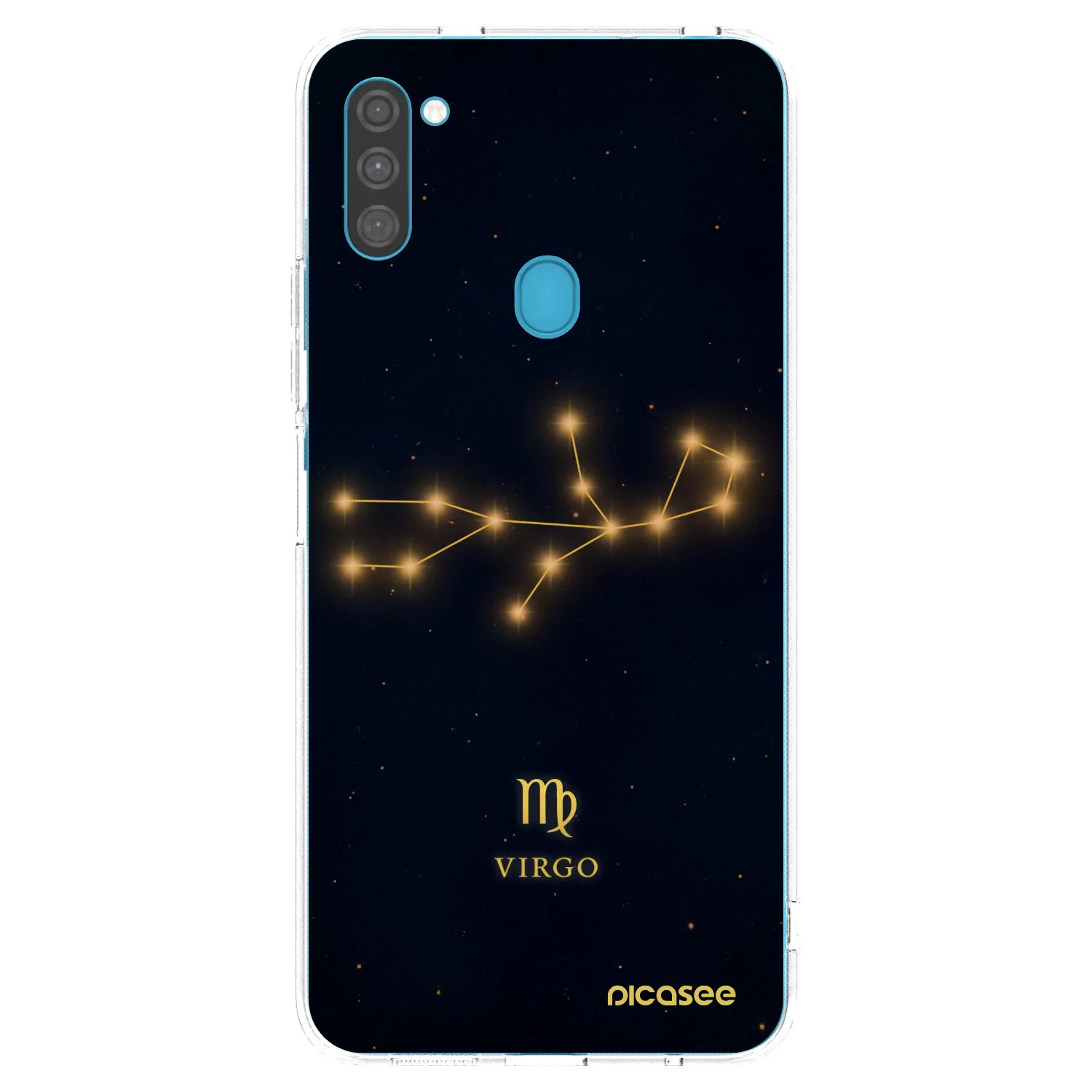Picasee átlátszó szilikon tok az alábbi mobiltelefonokra Samsung Galaxy M11 - VIRGO