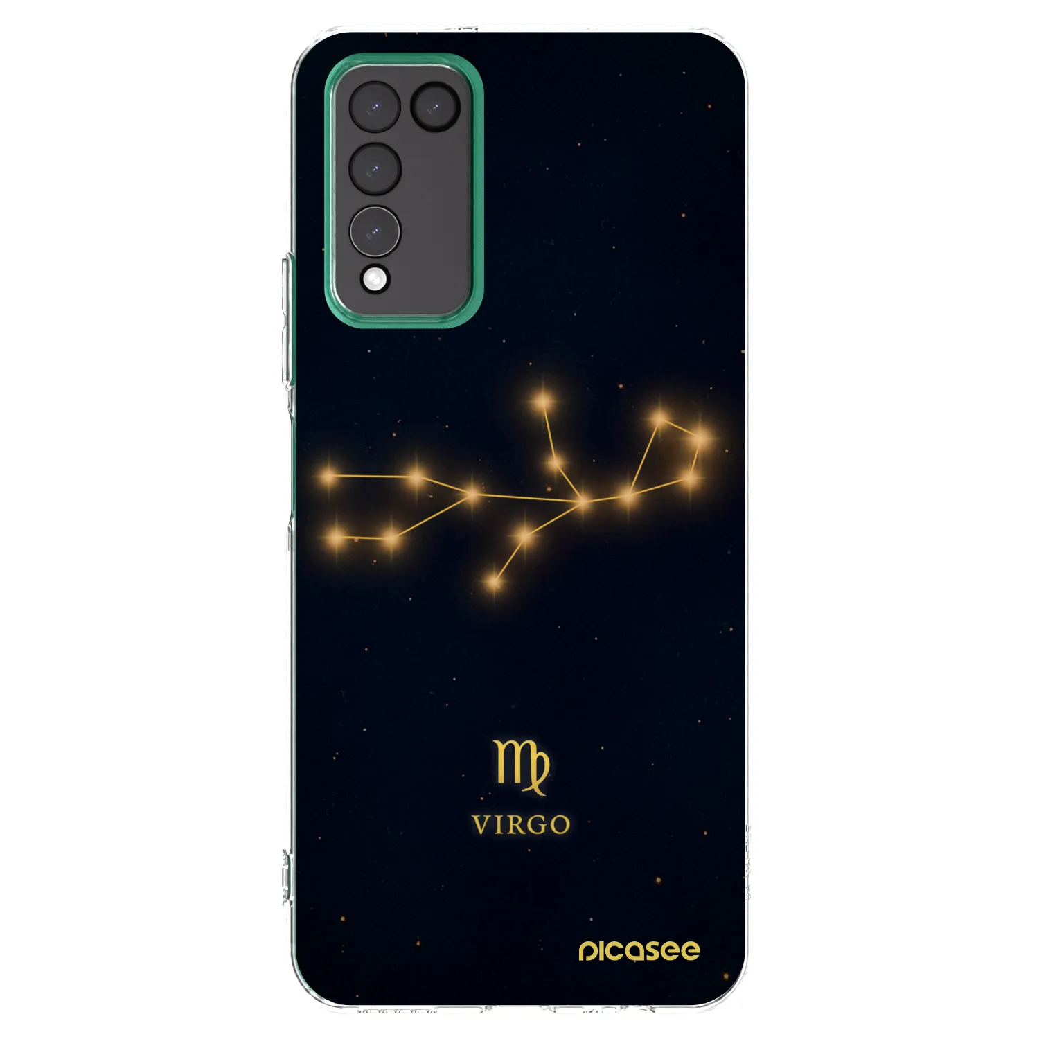 Picasee átlátszó szilikon tok az alábbi mobiltelefonokra Honor 10X Lite - VIRGO